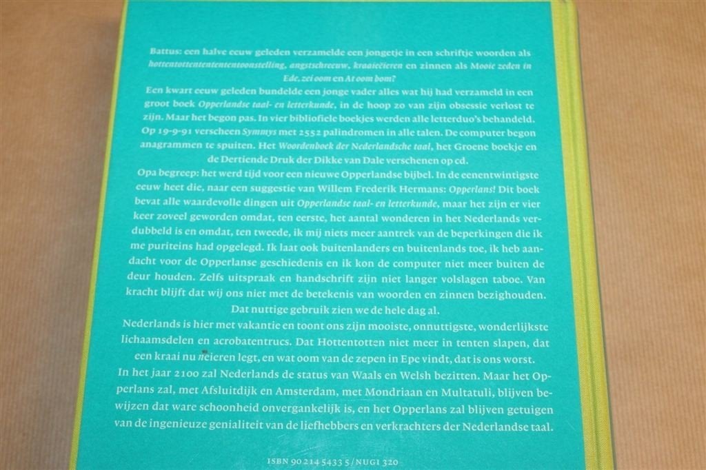 Opperlans! — Battus Taalspel & Letterkunde Dik Boek 676p, Boeken, Ophalen of Verzenden, Gelezen, Van Dale, Nederlands