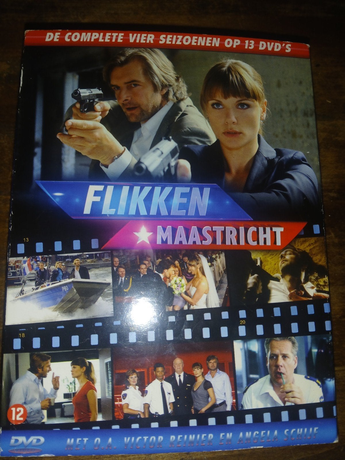 DVD Box Flikken Maastricht - Complete Seizoen 1-4, Gebruikt, Misdaad, Seizoen 1, Vanaf 12 jaar