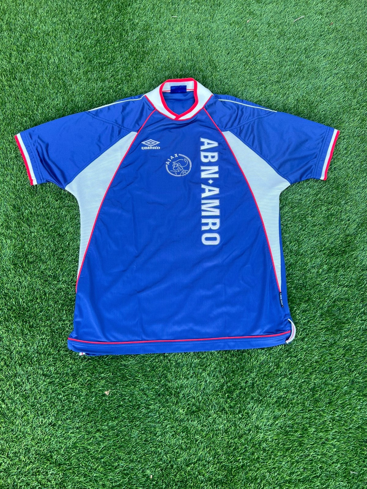 Origineel Ajax uitshirt 1999/2000 vintage, Maat XL, Ophalen of Verzenden, Zo goed als nieuw, Shirt