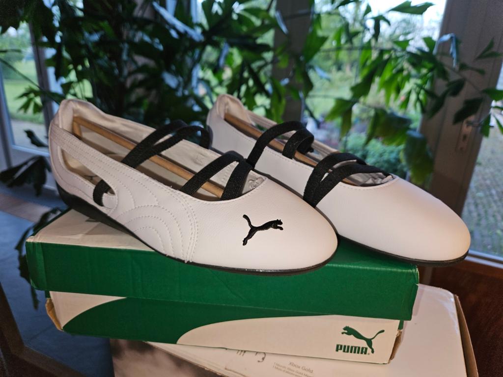Nieuwe Puma Speedcat Ballerina's Maat 38 met Doos wit, Puma, Wit, Nieuw, Ballerina's