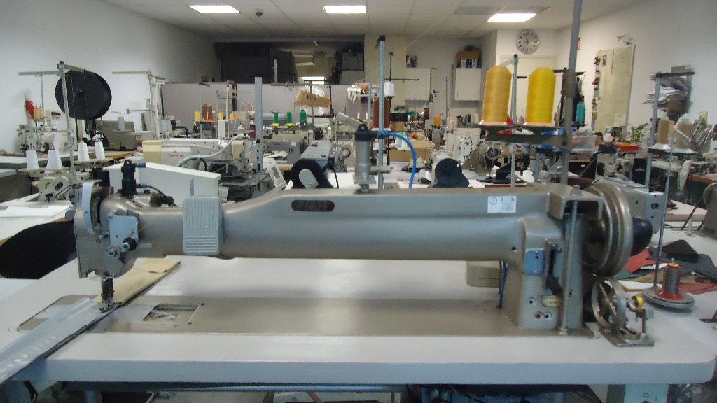 Industrie Naaimachine Pfaff Langearm 3 voudig Transport)145, Ophalen of Verzenden, Naaimachine, Industrieel, Gebruikt