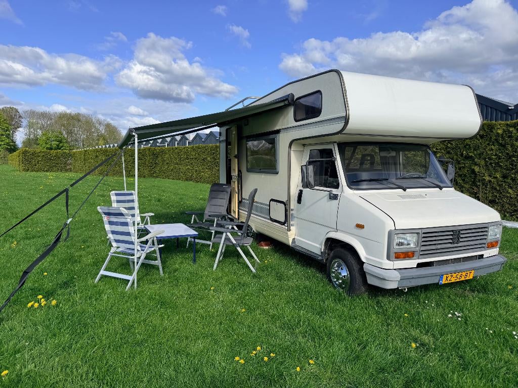 Geheel gerenoveerde Camper J5 Peugeot, Caravans en Kamperen, Buitenlamp, Alkoof, Kluisje, Bedrijf