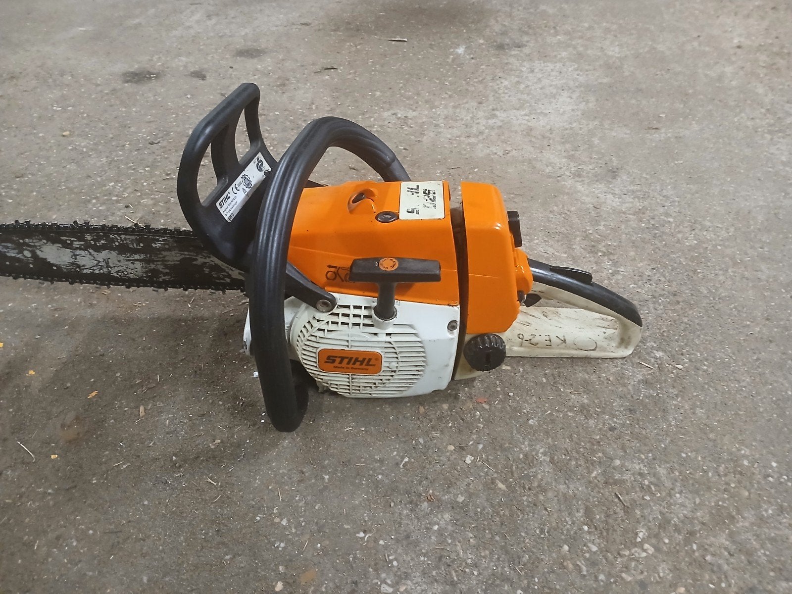 tk prof Stihl 026 kettingzaag motorzaag