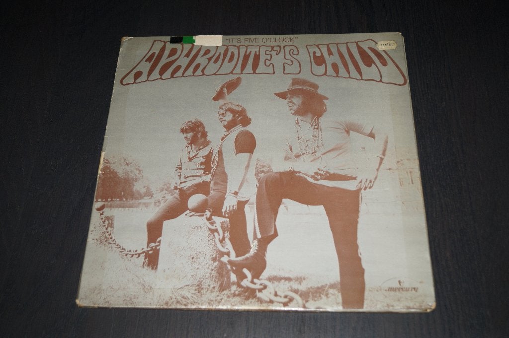 LP Aphrodites Child - It's Five o'clock 1814, Cd's en Dvd's, Vinyl | Pop, Ophalen, LP, Gebruikt, Pop