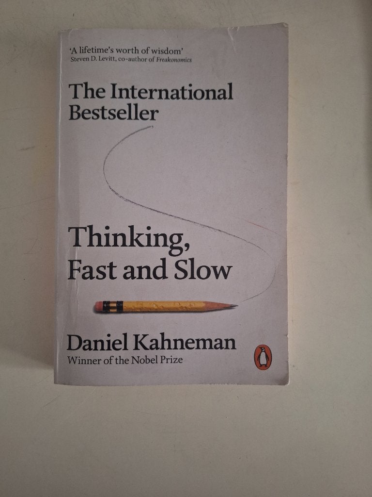 Thinking Fast and Slow Daniel Kahneman, Boeken, Ophalen of Verzenden, Gelezen, Ontwikkelingspsychologie, Daniel Kahneman