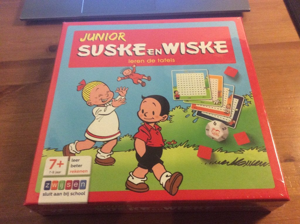 Junior Suske en Wiske leren de tafels. Spel. Nieuw in folie, Ophalen of Verzenden, Nieuw, Rekenen
