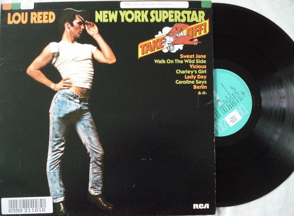 Lou Reed - New York Superstar, Cd's en Dvd's, Vinyl | Rock, LP, Gebruikt, Overige genres, Ophalen of Verzenden