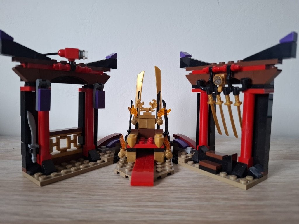 LEGO Ninjago - set 70651 - Throne Room Showdown, Lego, Compleet, Ophalen of Verzenden, Zo goed als nieuw