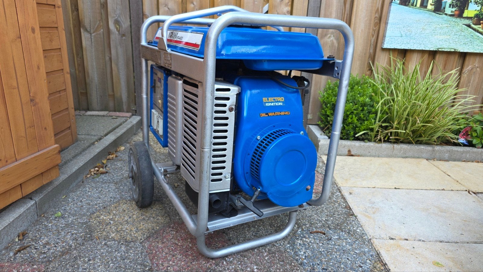 Yamaha EF-4400 Aggregaat - Volledig onderhouden, Ophalen, Gebruikt, Minder dan 5 kVA, Benzine