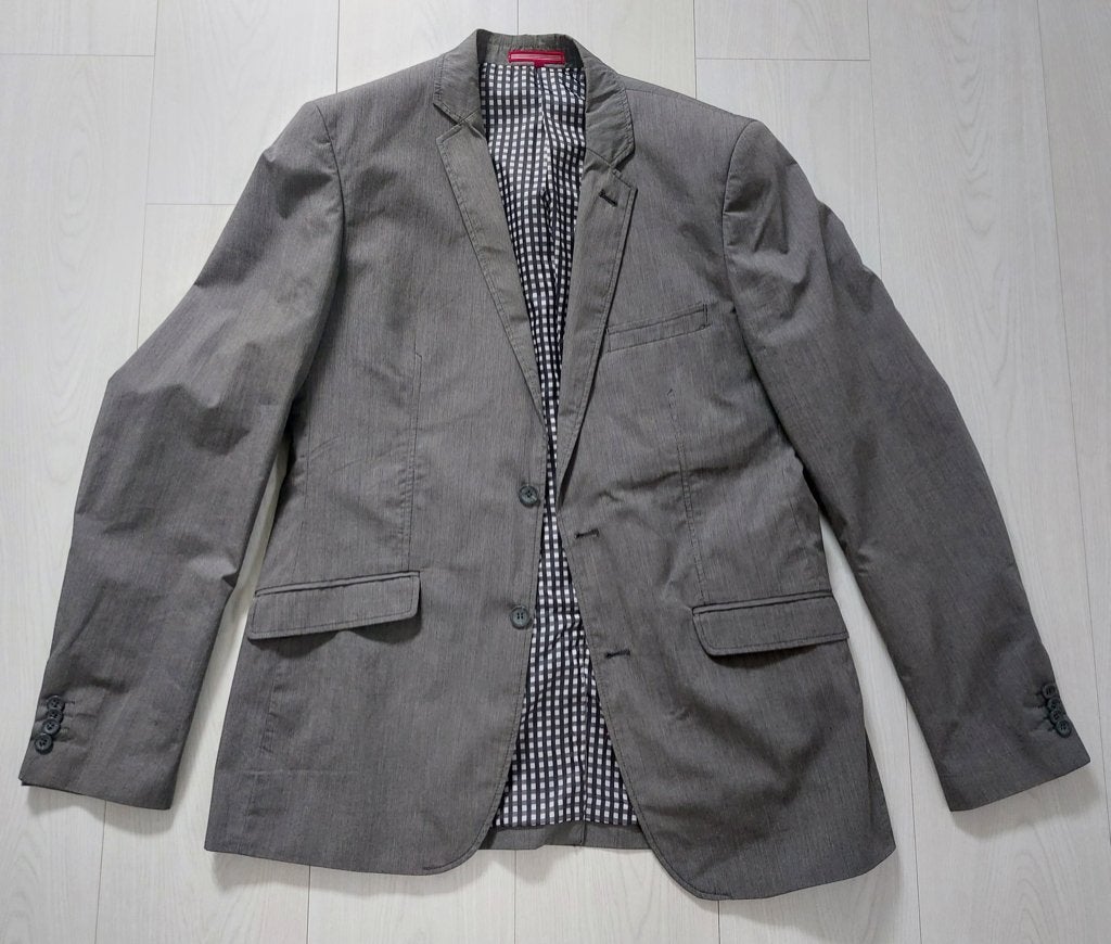 ZGAN: prachtig colbert LIV 53/ L, Kleding | Heren, Ophalen of Verzenden, Nieuw, Maat 52/54 (L), Grijs