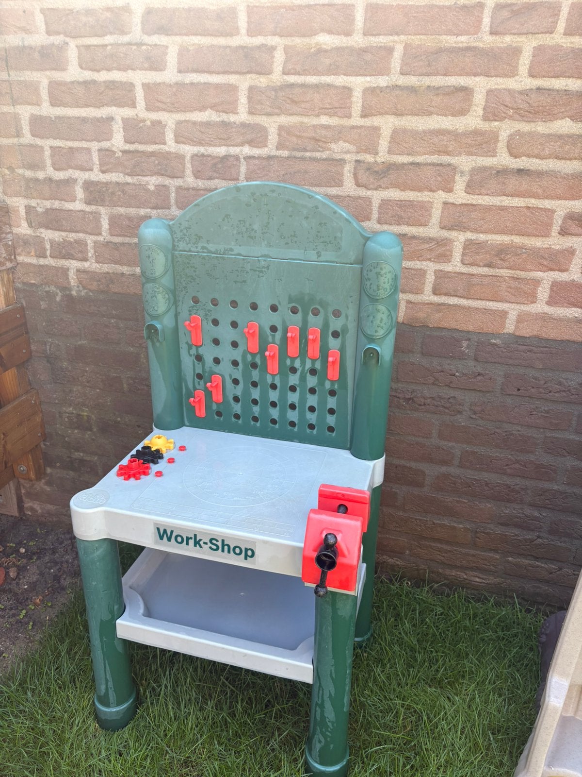 Little tikes werkbank, Ophalen