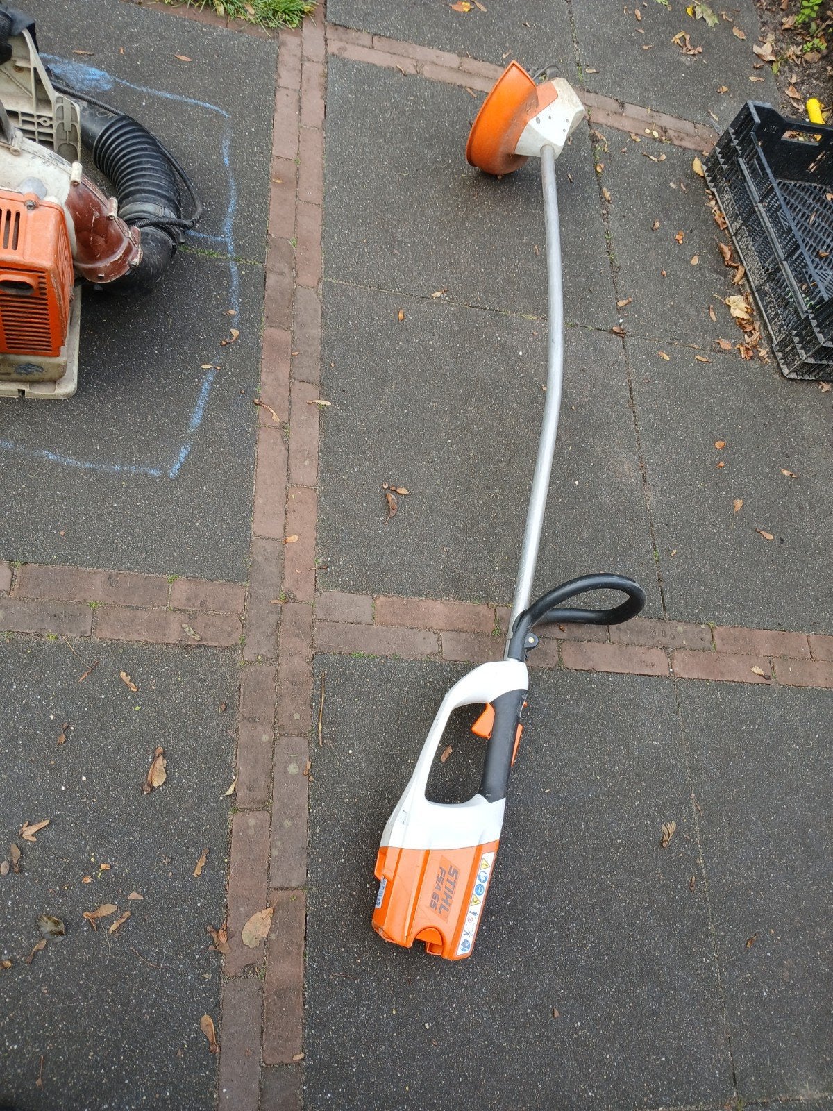 Stihl FSA 65 Accu Grastrimmer - Zo goed als nieuw, Ophalen, Zo goed als nieuw, Accu, Stihl