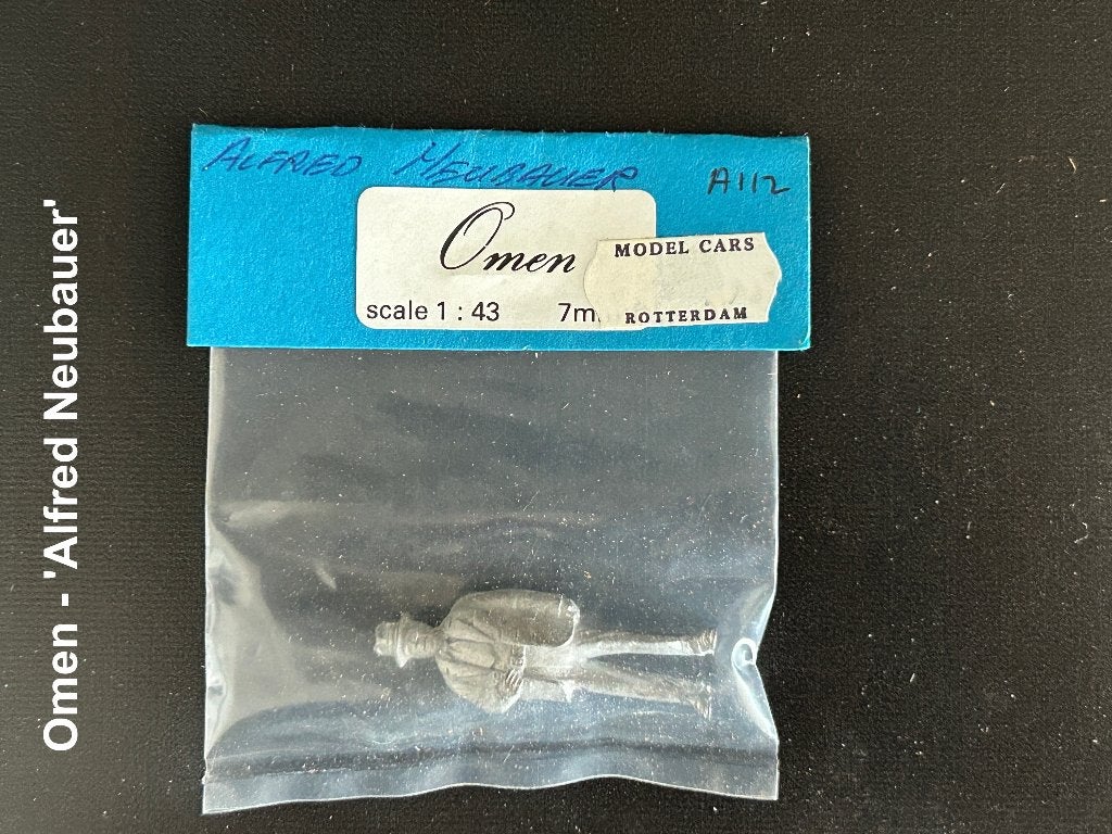 Omen Models A112.  1/43 Kit  Alfred Neubauer, Overige merken, 1:32 tot 1:50, Overige typen, Nieuw