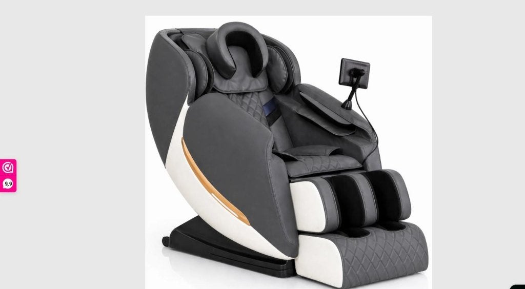 AlienComfort Massagestoel LUNA Grijs - Nieuw, Ophalen of Verzenden, Nieuw, Massagestoel of Kussen