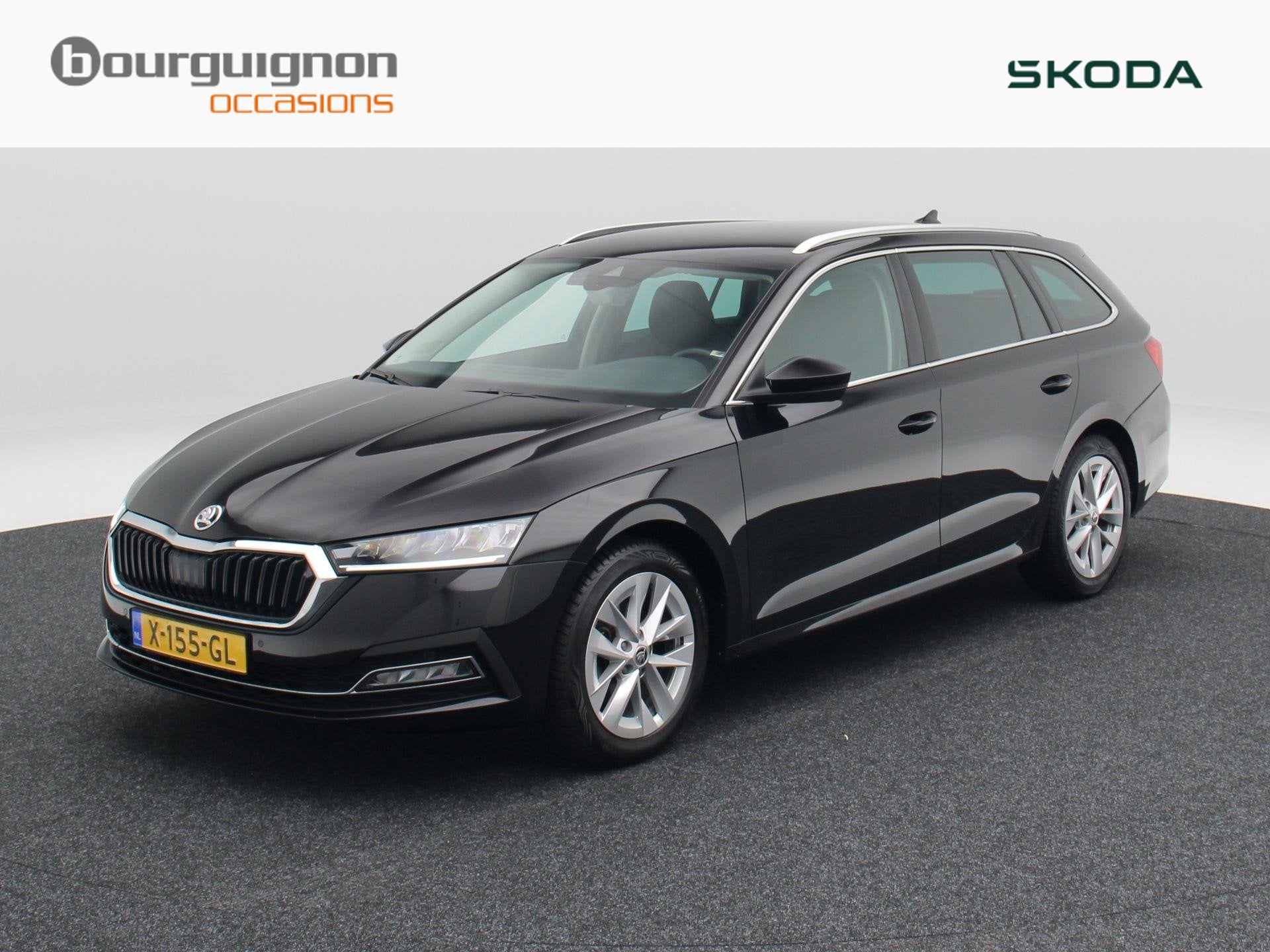 Skoda Octavia Combi 1.0 TSi 110 Pk Business Edition | Trekha, Auto's, Voorwielaandrijving, Stof, Gebruikt, Zwart