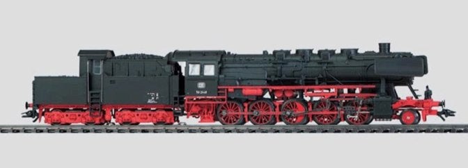 Marklin 37840 BR50 met cabinetender Nieuwstaat, Wisselstroom, Locomotief, Ophalen of Verzenden, Zo goed als nieuw