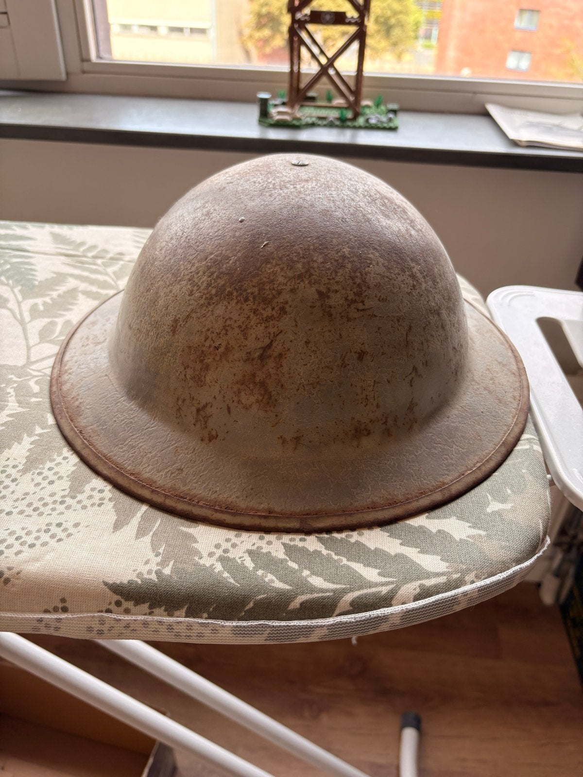 Vintage Britse MKII Legerhelm WOII, Verzamelen, Ophalen of Verzenden, Landmacht, Engeland, Helm of Baret