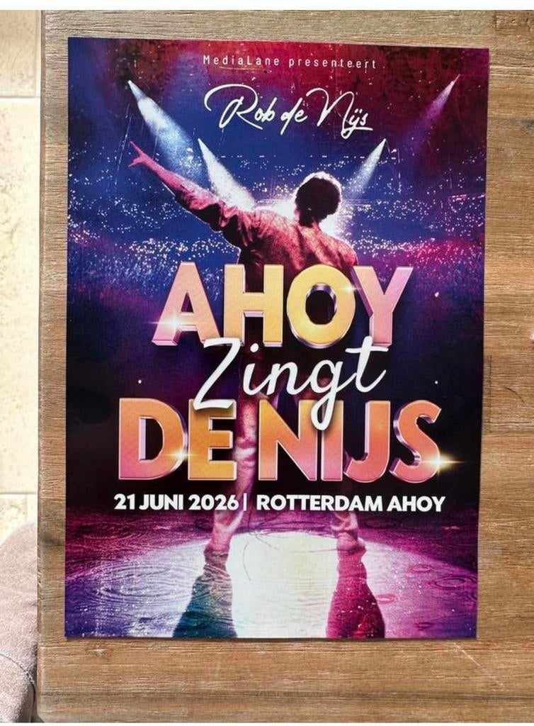 2 kaartjes voor Ahoy zingt de Nijs, Twee personen