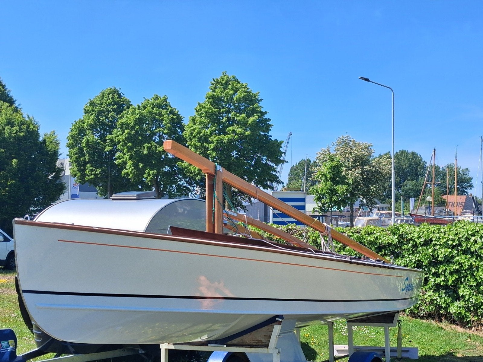 Mooie recente Valk zeilboot (2011) met trailer, Watersport en Boten, Kajuitzeilboten en Zeiljachten, Overige merken, Open zeilboot