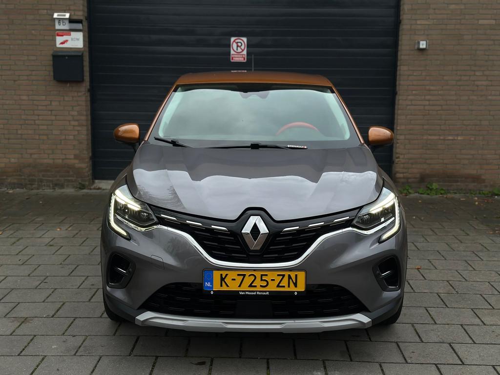 Renault Captur 1.0 TCe 100 Bi-Fuel Intens Lpg G3 Keyless Cru, Voorwielaandrijving, Gebruikt, Leder en Stof, Origineel Nederlands