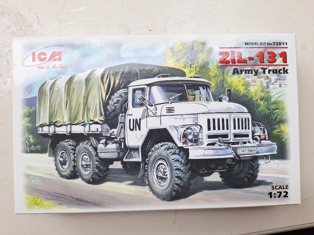 Zil-131 army truck - ICM 1/72, Overige merken, 1:50 of kleiner, Verzenden, Nieuw