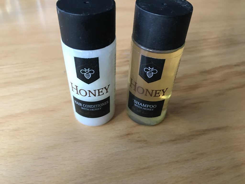 Mini Shampoo & Conditioner Setjes - Honey & Olja, Ophalen of Verzenden, Nieuw, Shampoo of Conditioner