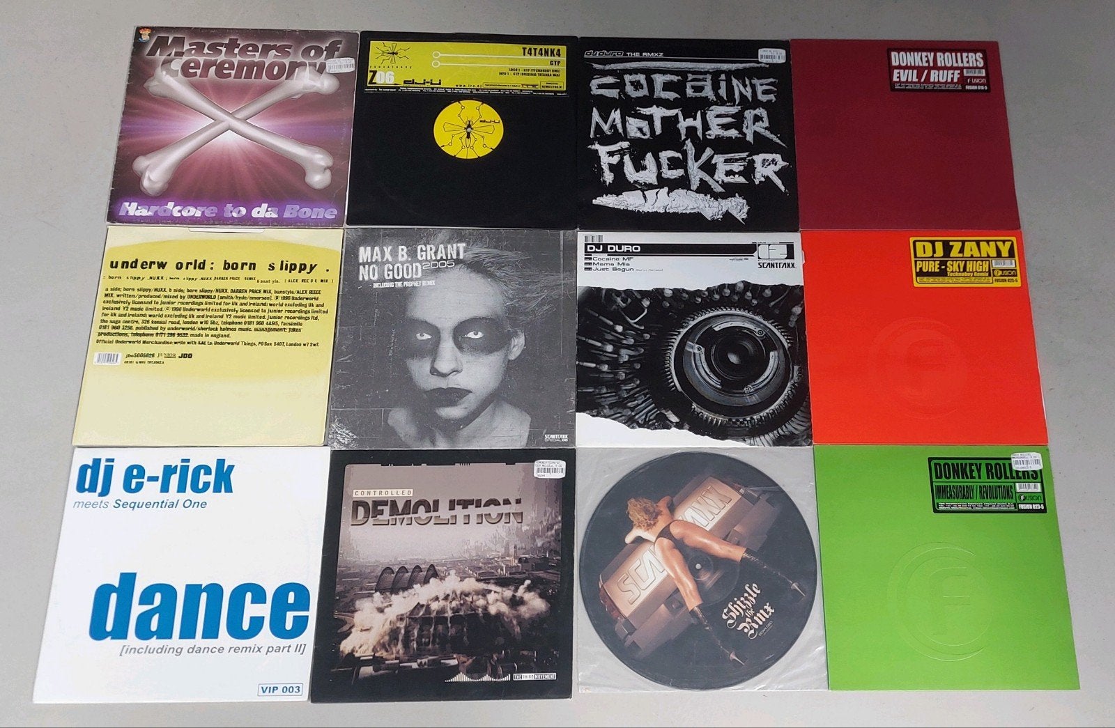 Collectie 65 Early Hardstyle / Jump / Hardcore Vinyl platen, Cd's en Dvd's, Ophalen, Gebruikt, 12 inch