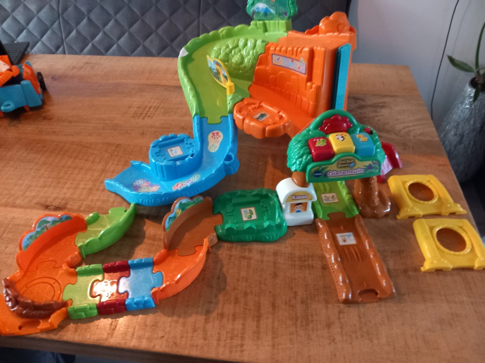 VTech toet toet autos baan, Kinderen en Baby's, Speelgoed | Vtech, Ophalen of Verzenden, Gebruikt, 2 tot 4 jaar