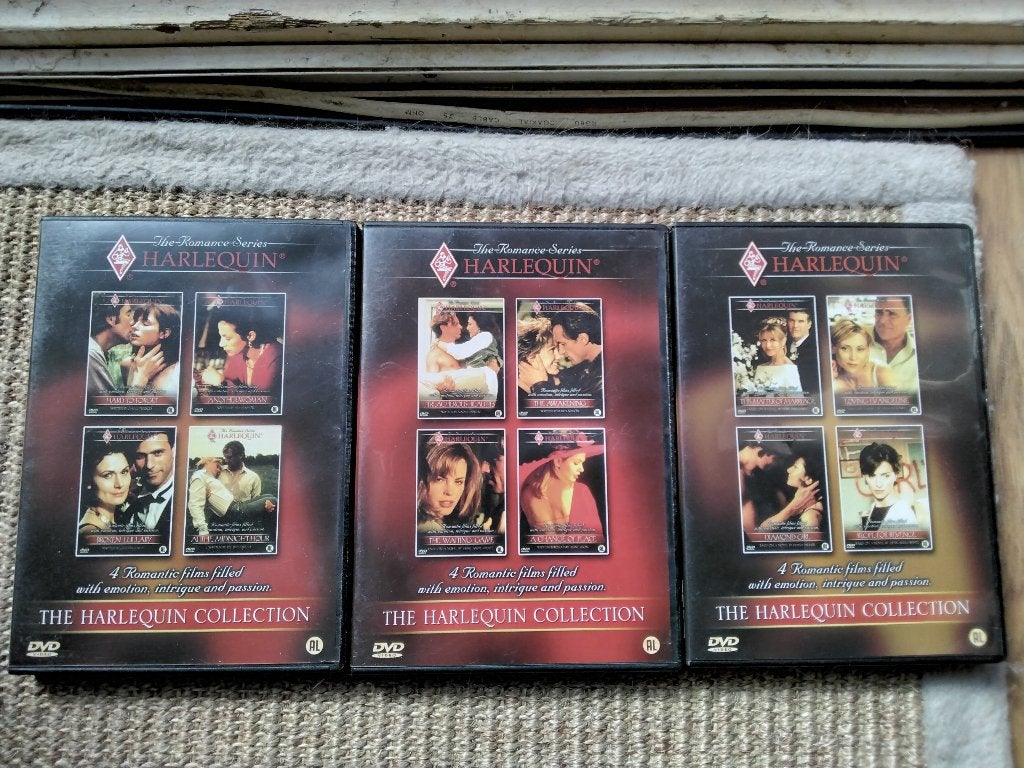 The harlequin collection 3 dvds, origineel, Cd's en Dvd's, Dvd's | Drama, Engels, Alle leeftijden, Nederlands, Zo goed als nieuw