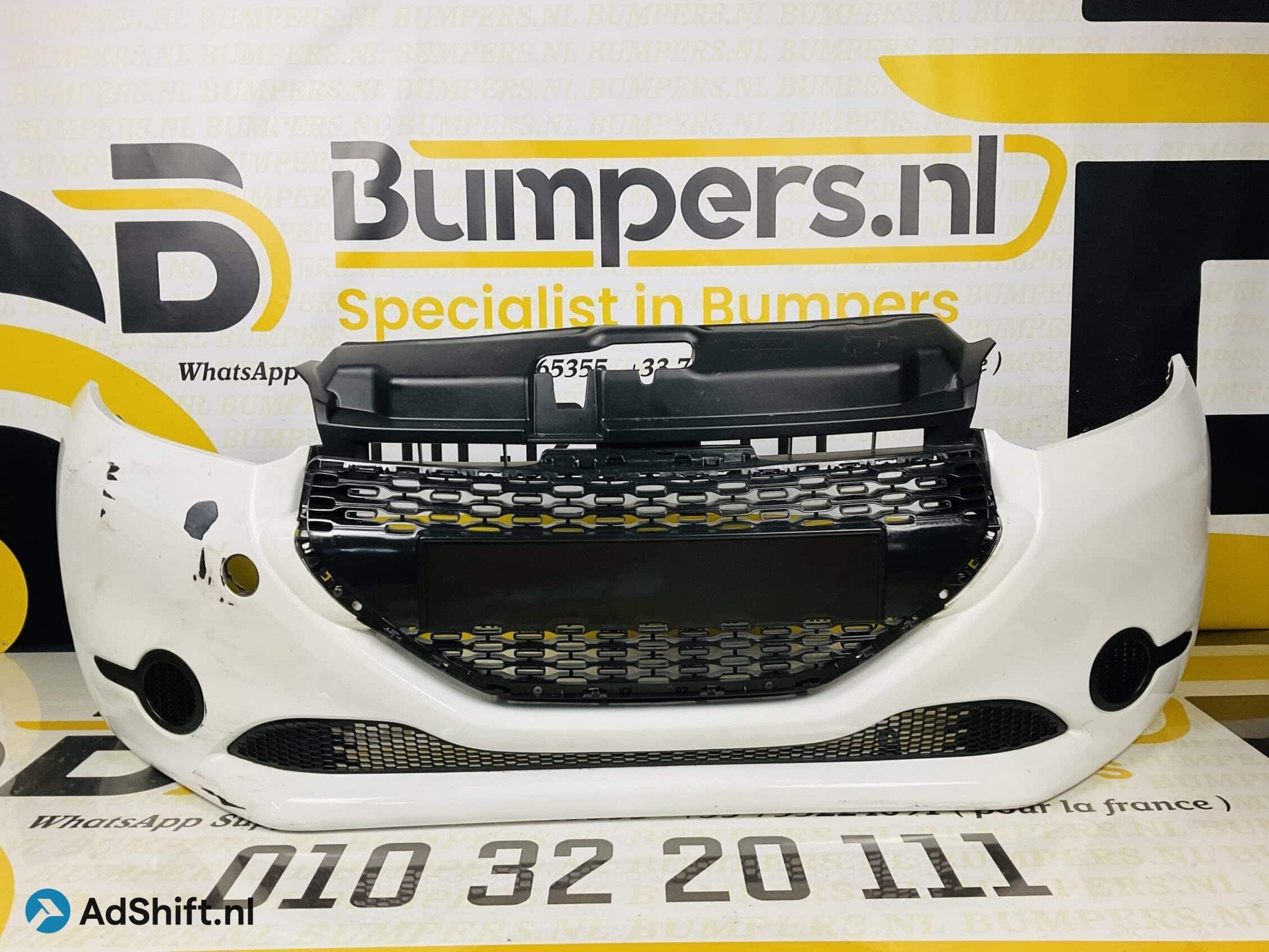Bumper Peugeot 208 + Grill 2012-2016 Voorbumper 2-J2-2486