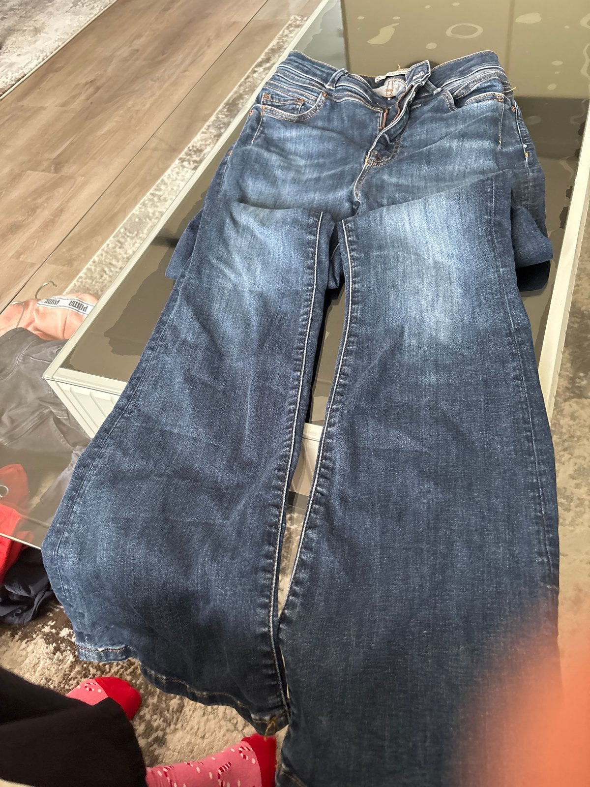 Meisjesbroek Cup of Joe Denim Matilda W26 L32, Ophalen of Verzenden, Zo goed als nieuw, Blauw, W27 (confectie 34) of kleiner