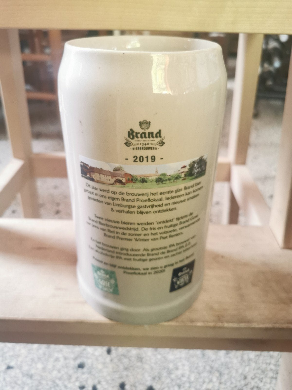 Brand bierpul keramisch 2019 - Collectors item, Ophalen