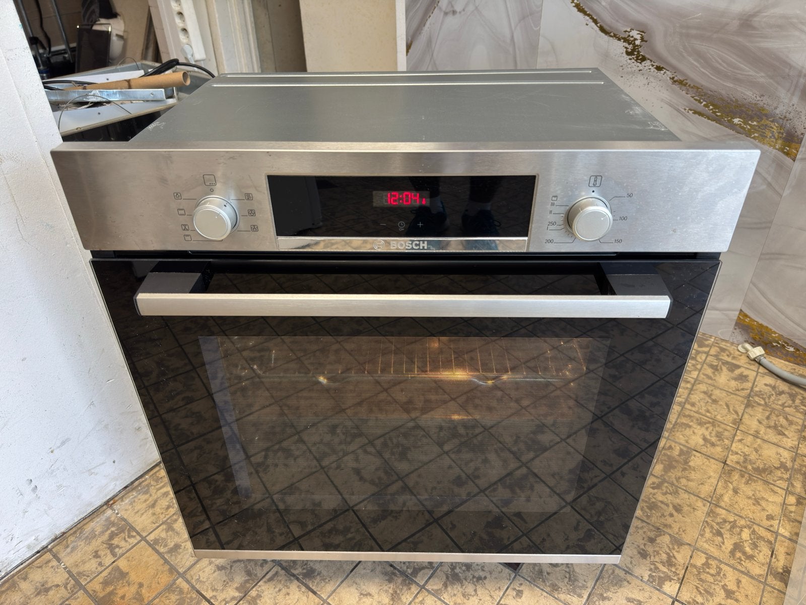 Bosch Inbouw Oven - 59,5 X 59,5 cm in Nieuwe staat, Ophalen, Oven, Hete lucht, Bosch