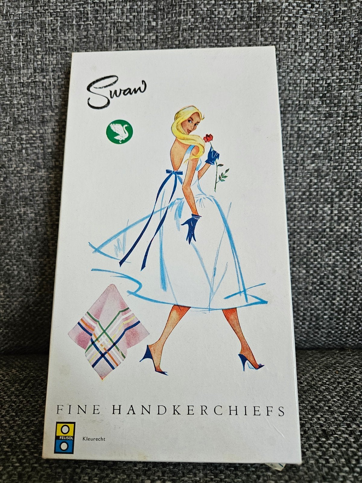 Vintage Swan Zakdoeken - Nieuw in Doos - Made in Holland, Verzenden, Nieuw, Gebruiksvoorwerp
