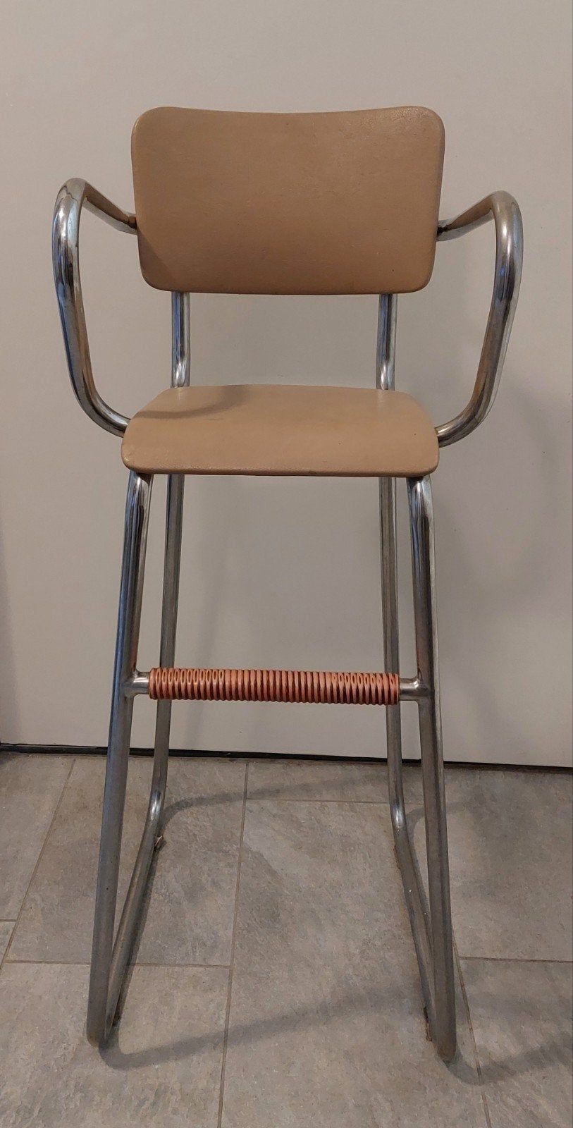 Vintage design Gispen kinderstoel kappersstoel Friso Kramer, Ophalen