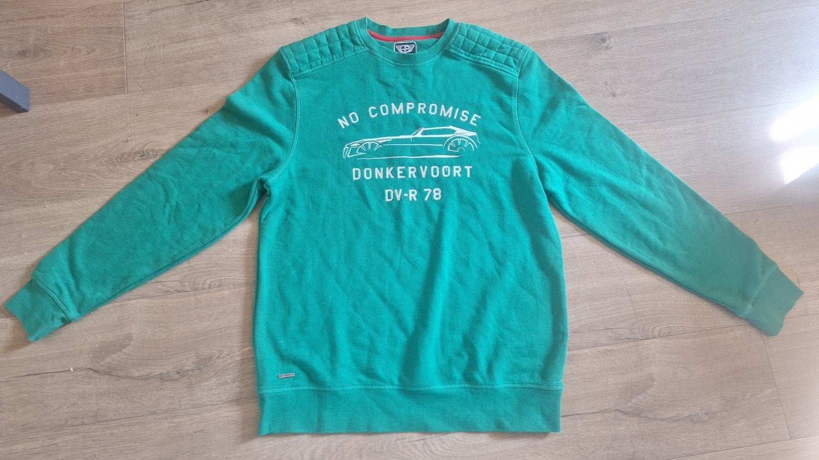 Donkervoort DV-R 78 Sweater Maat L Groen, Kleding | Heren, Maat 52/54 (L), Donkervoort, Ophalen of Verzenden, Gedragen