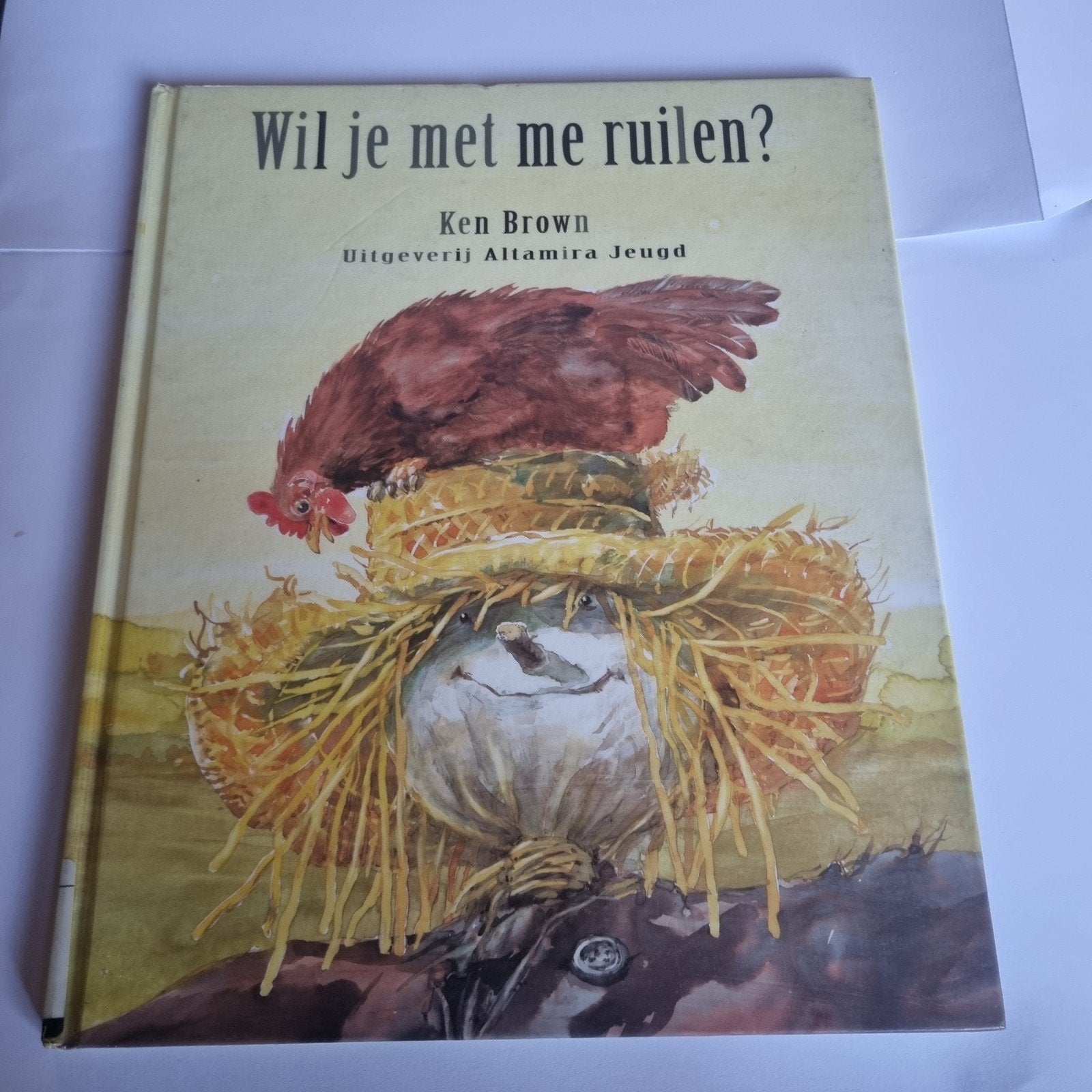 Wil je met me ruilen? - Ken Brown (Kinderboek), Ophalen of Verzenden, Gelezen, Fictie algemeen, Voorleesboek