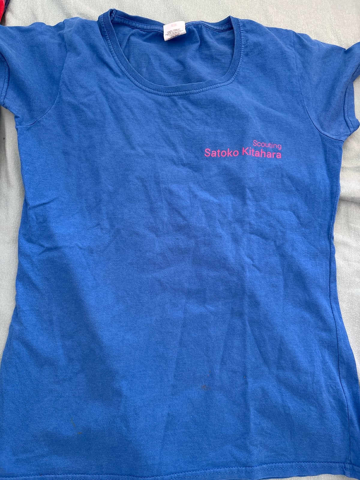 Blauw Scouting T-shirt Maat S - Kan nog een zomer mee!, Blauw, Ophalen of Verzenden, Korte mouw, Maat 36 (S)
