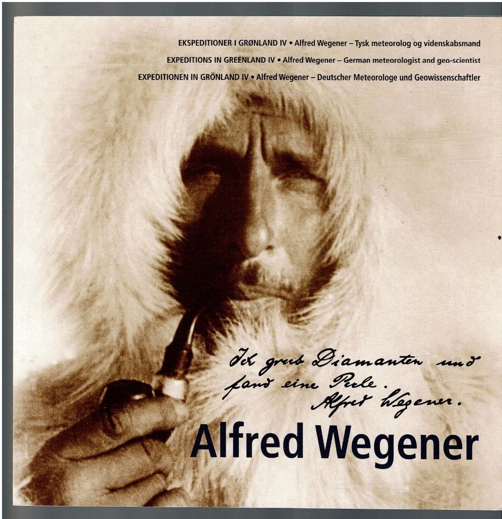 Groenland 2006 Map Alfred Wegener met blok postfris, Verzenden, Denemarken, Postfris