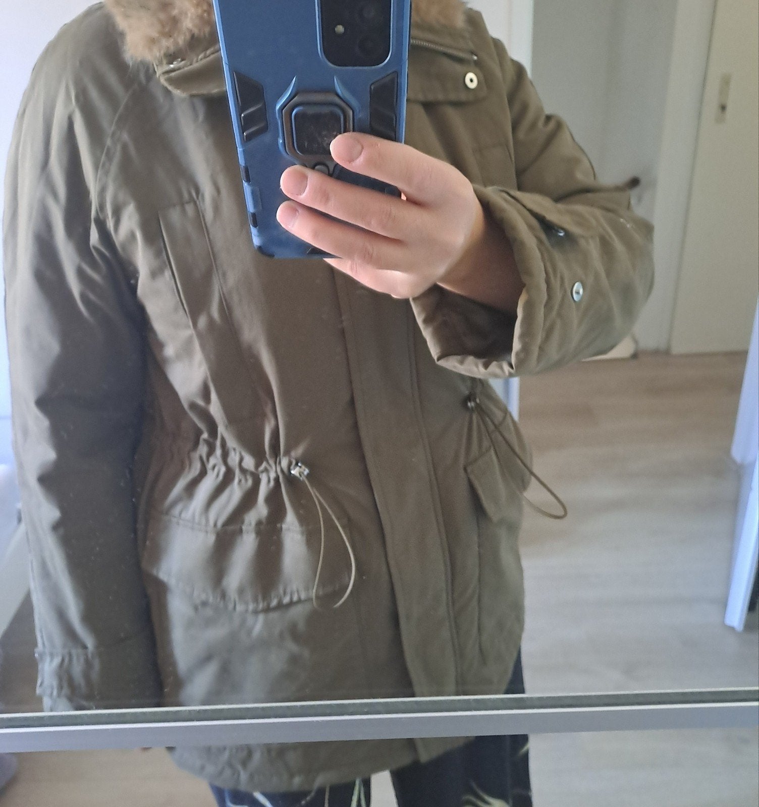 Jas Zara M- L, Maat 38/40 (M), Bruin, Zara, Nieuw