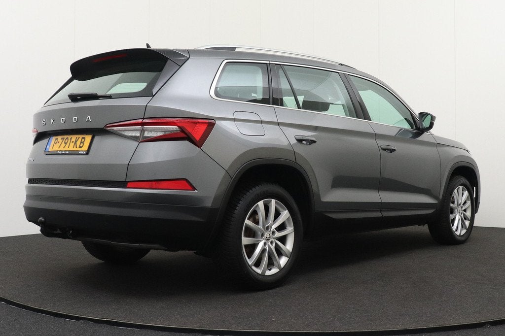 Skoda Kodiaq 1.5T 150 PK Aut. Business+ Half-Leder/Sportstoe, Auto's, Skoda, 4 cilinders, 150 pk, Leder en Stof, Origineel Nederlands
