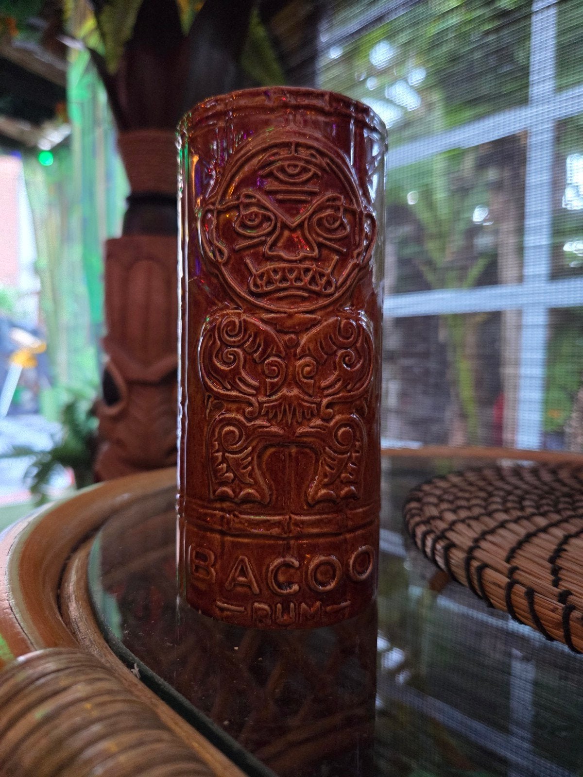 Bacoo Rum Tiki Mug,cocktail beker,tiki beker, Ophalen of Verzenden, Nieuw