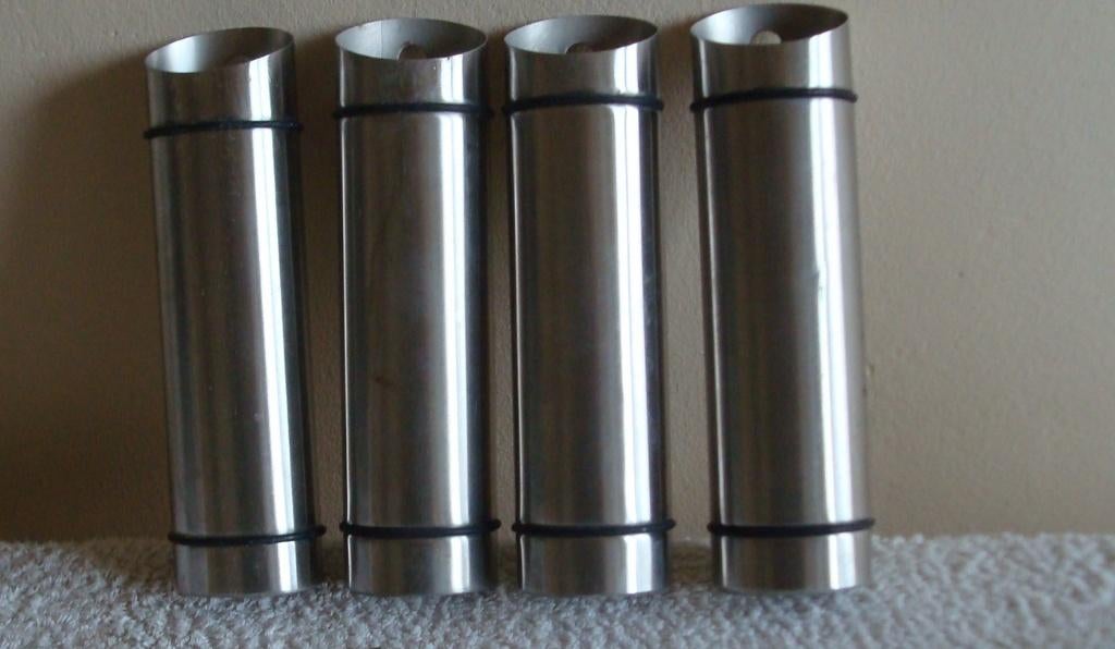 4 RVS radiator/verwarmings verdamp waterbakjes, Verzenden