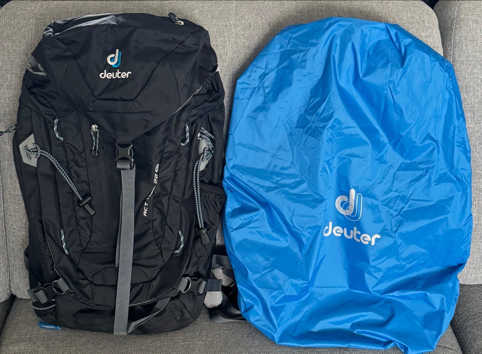 Deuter ACT Trail 22 SL met regenhoes, Ophalen, Nieuw, Rugzak