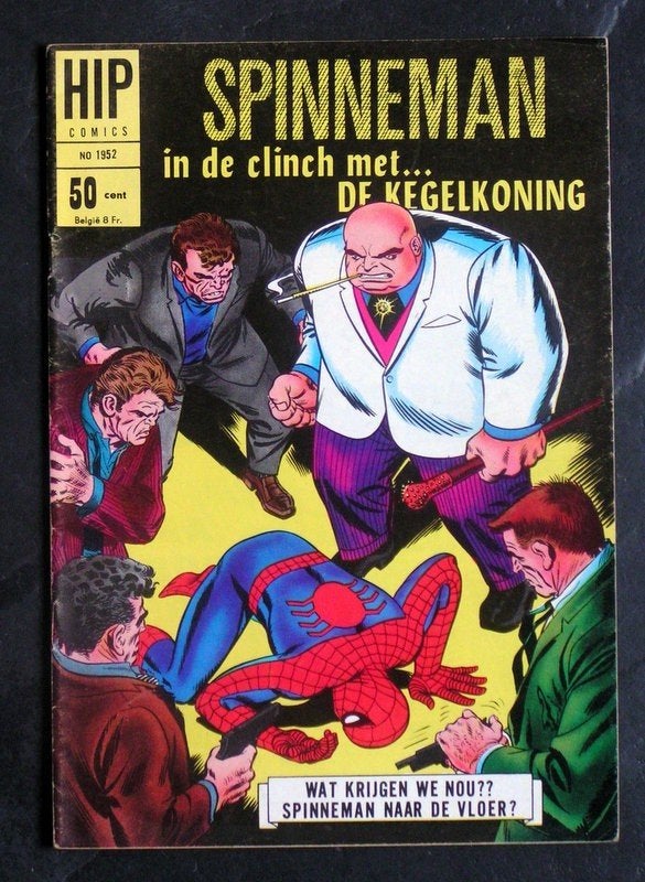 Hip Comics nummer 1952 Spinneman uit 1968 ., Eén stripboek, Ophalen of Verzenden, Zo goed als nieuw