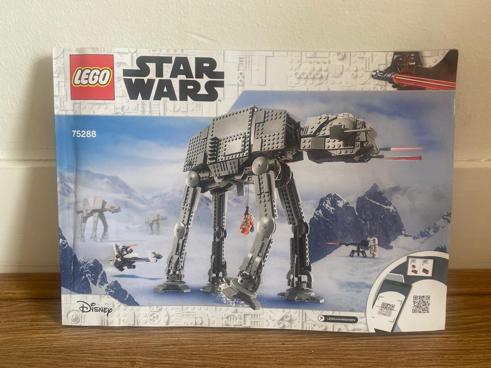 AT AT, Lego Star Wars, set 75288 compleet, Verzamelen, Ophalen of Verzenden, Zo goed als nieuw