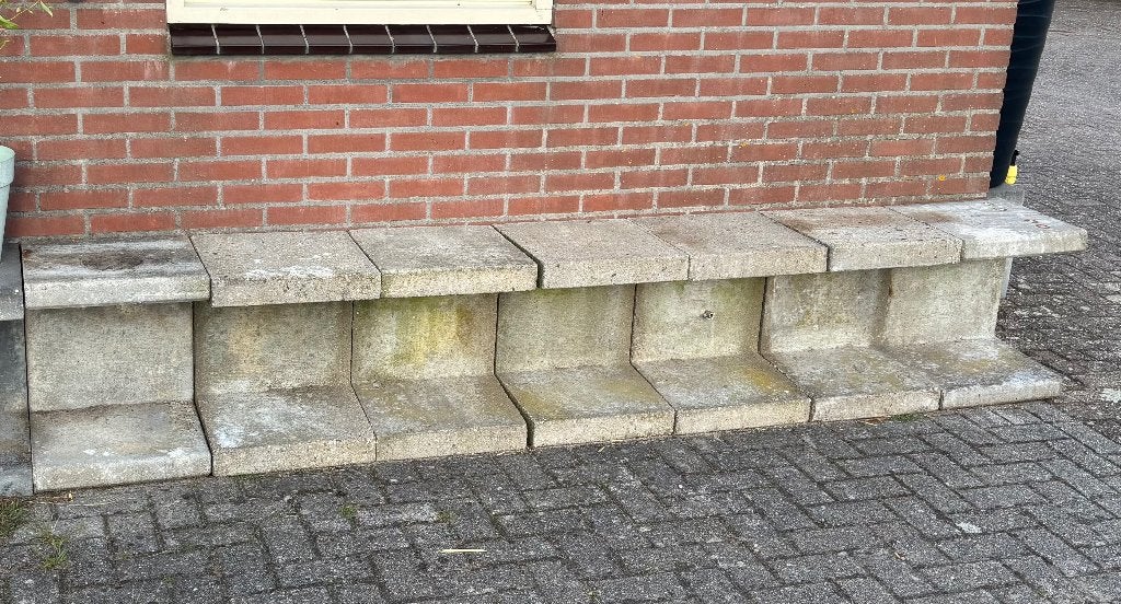 U element 7 stuks, Ophalen, Gebruikt, Beton, Overige typen