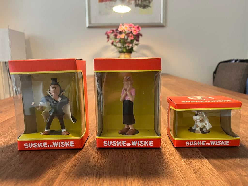 Suske en Wiske poppetjes / figuurtjes / beeldjes, Verzamelen, Ophalen of Verzenden, Suske en Wiske, Nieuw, Beeldje of Figuurtje