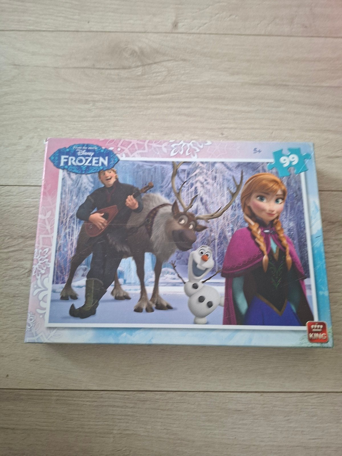 Disney Frozen puzzel - 99 stukjes, Ophalen of Verzenden, Gebruikt
