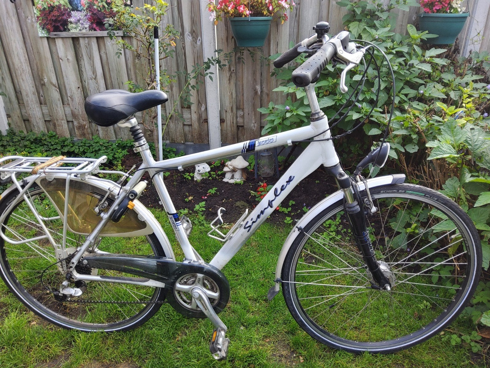 here fiets simplex versnellingen, Fietsen en Brommers, Minder dan 10 versnellingen, Zo goed als nieuw, 53 tot 57 cm, Ophalen